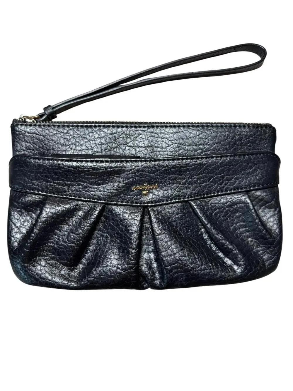Vintage Y2K Juicy Couture Faux Leather Wristlet Wallet